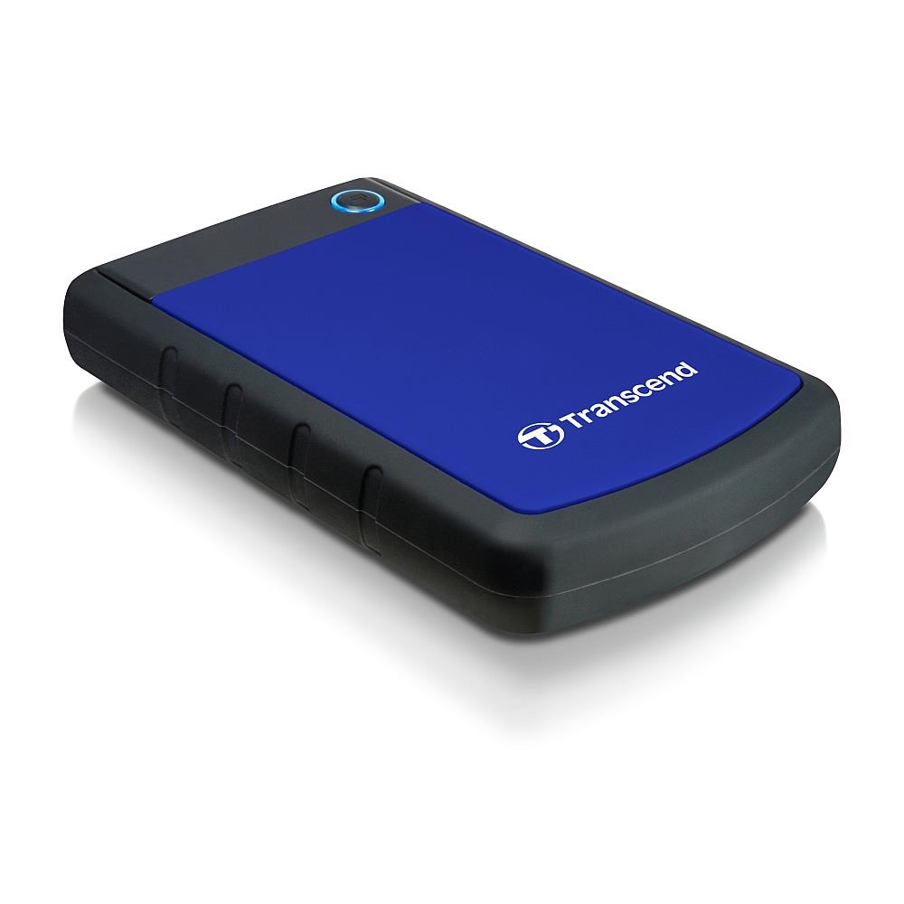 f3a99b49-e55c-4a36-beb6-d7608b99f728 External HDD TRANSCEND StoreJet 1TB USB 3.0 Colour Blue TS1TSJ25H3B - Image 1