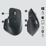 MOUSE USB LASER WRL MX MASTER3/GRAPHITE 910-005694 LOGITECH - Image 6