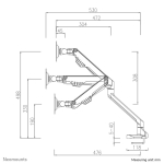 MONITOR ACC DESK MOUNT 10-32"/FPMA-D750SILVER2 NEOMOUNTS - Image 9