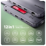 NB ACC DOCKING STATION/12IN1 HMC-12GM2 AXAGON - Image 2