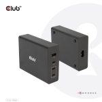 MOBILE TRAVEL CHARGER USB-C/132W GAN CAC-1906 CLUB3D - Image 3