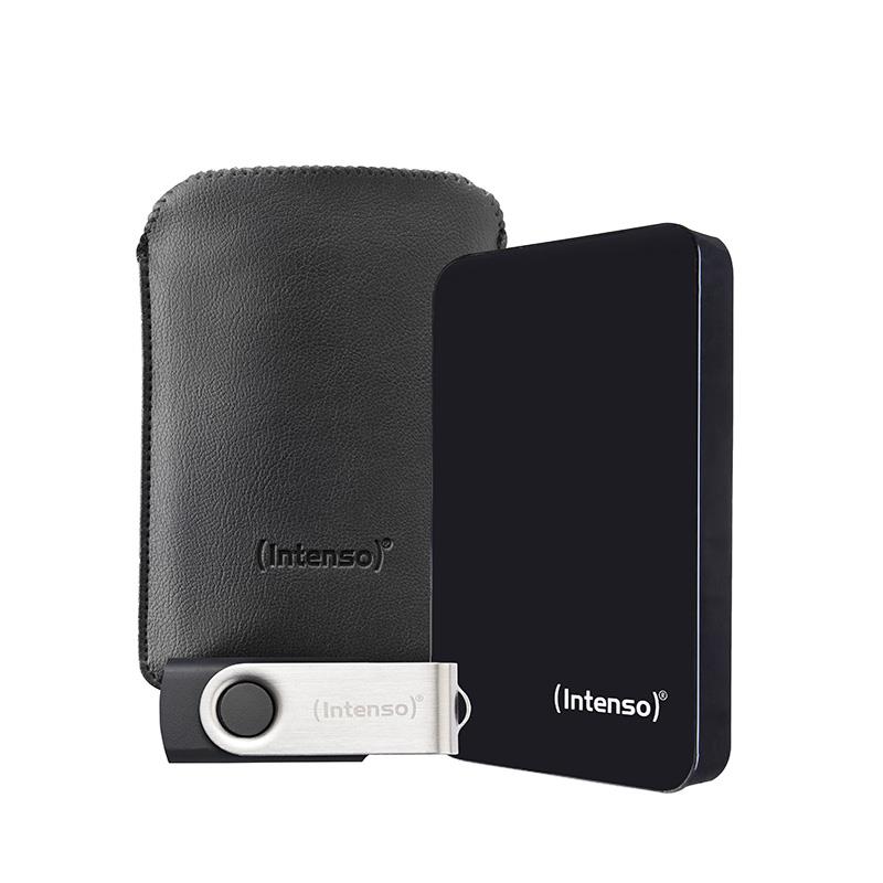 f782a9c1-0115-48a3-b830-cfe0b6449263 External HDD INTENSO 2TB USB 3.2 Colour Black 6023890 - Image 1