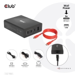 MOBILE TRAVEL CHARGER USB-C/132W GAN CAC-1906 CLUB3D - Image 9
