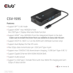 I/O HUB 7IN1 USB-C/100W CSV-1595 CLUB3D - Image 8