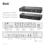 VIDEO SWITCH KVM DP/HDMI/CSV-7210 CLUB3D - Image 11