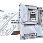 GIGABYTE Mainboard|GIGABYTE|AMD X870E|Socket AM5|ATX|RAM DDR5-SDRAM|4xSlots|Wi-Fi Yes|Bluetooth Yes|4xNumber of M.2 (M) slots|X870E A PRO X ICE|X870EAPROXICE