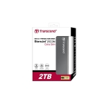 External HDD TRANSCEND StoreJet 2TB USB 3.1 Colour Iron Grey TS2TSJ25C3N - Image 4