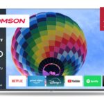 THOMSON TV Set|THOMSON|65"|4K/Smart|QLED|3840x2160|Wireless LAN|Bluetooth|Google TV|Dark Grey|65QG4S14