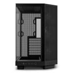 Case NZXT H6 Flow RGB MidiTower Case product features Transparent panel Not included ATX MicroATX MiniITX Colour Black CC-H61FB-R1