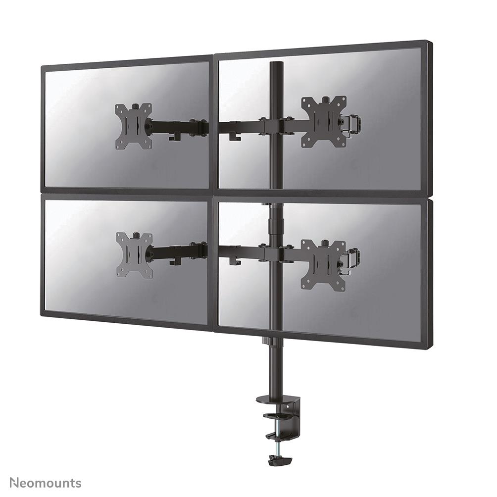 fe22014d-c4ef-4f71-a3ac-b34dbe853cfe MONITOR ACC DESK MOUNT 13-32"/FPMA-D550D4BLACK NEOMOUNTS - Image 1