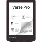 E-Reader POCKETBOOK Verse Pro 6" 1072x1448 1xUSB-C Wireless LAN Bluetooth Red PB634-3-WW - Image 2