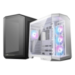 Case MSI MAG PANO 100R PZ MidiTower Case product features Transparent panel ATX MicroATX MiniITX Colour White MAGPANO100RPZWHITE - Image 3