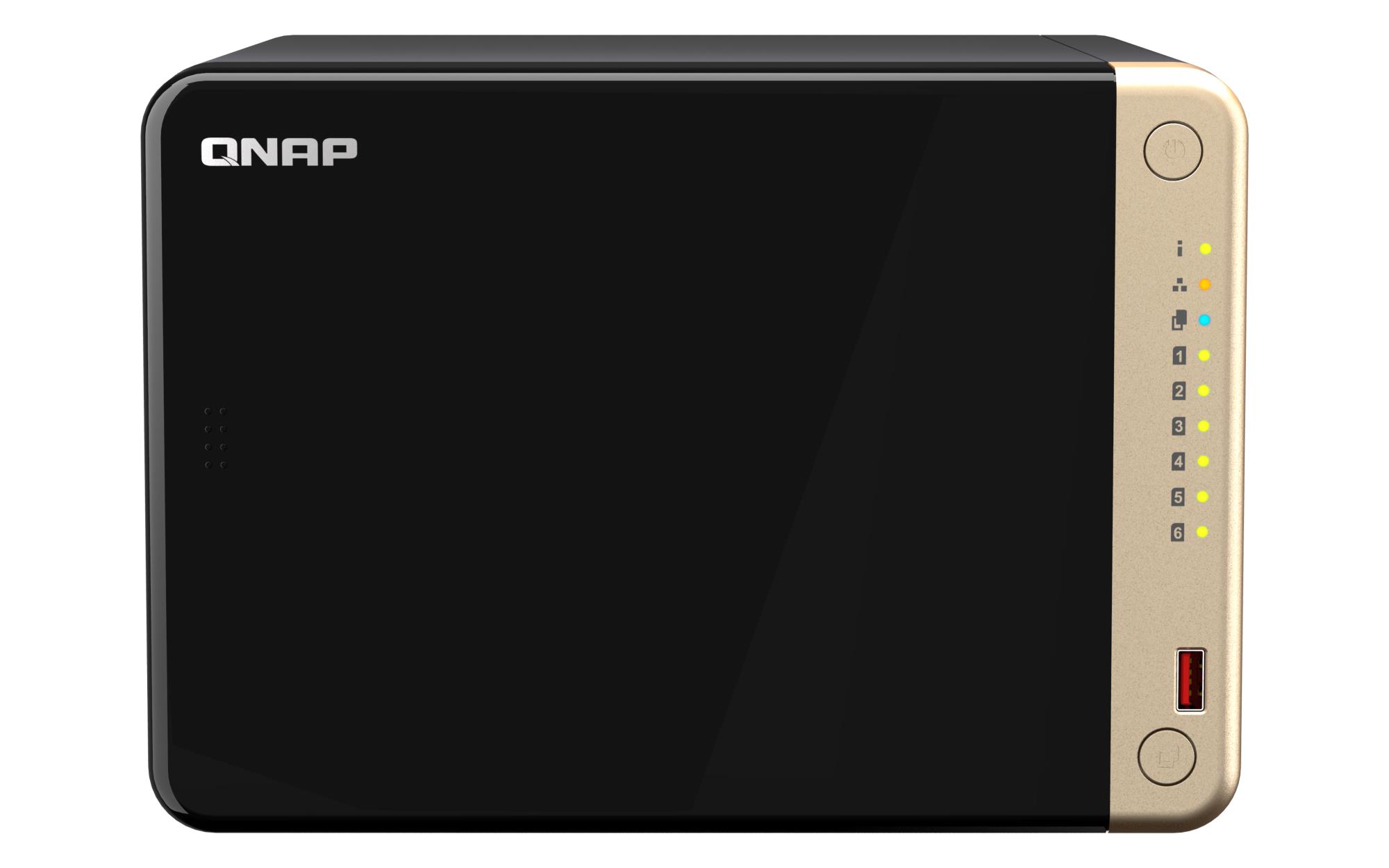 fff34c5e-9236-4287-b8b5-75fa231f720a QNAP NAS STORAGE TOWER 6BAY 8GB/TS-664-8G QNAP - Image 1